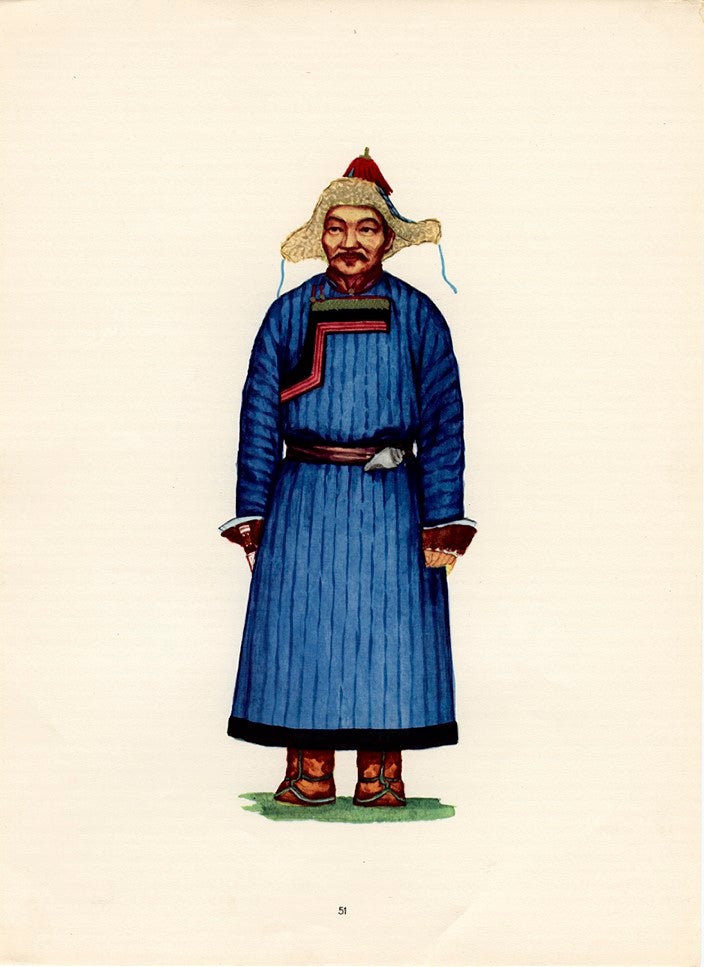 Item #13460 NATIONAL COSTUMES OF THE MONGOLIA. N. Hanoi, D. Chimed-Yunden, S. Dugafsuren.