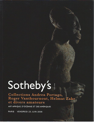 Item #14007 (Auction Catalogue) Sotheby's, June 23, 2006. AFRIQUE, OCEANIE, ET DES AMERIQUES:...