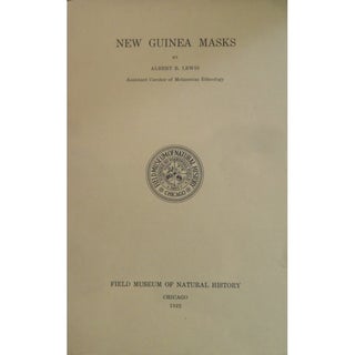 Item #14358 NEW GUINEA MASKS (1) USE OF TOBACCO IN NEW GUINEA AND NEIGHBORING REGIONS (2) USE OF...