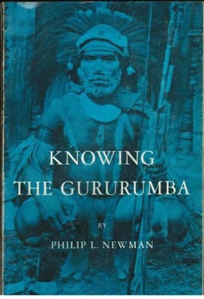 Item #14903 KNOWING THE GURURUMBA. Phillip Newman