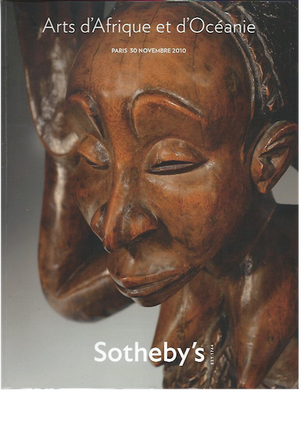 Item #15430 (Auction catalogue) Sotheby's, November 30, 2010. ARTS D'AFRIQUE ET D'OCEANIE