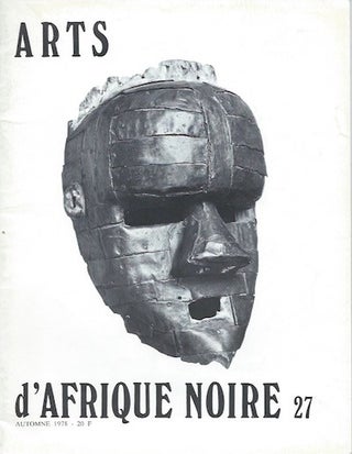 Item #15587 ARTS D'AFRIQUE NOIRE No. 27
