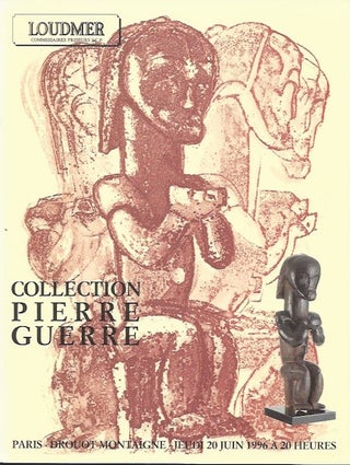 Item #15791 (Auction Catalogue) Loudmer, June 20, 1996. COLLECTION PIERRE GUERRE