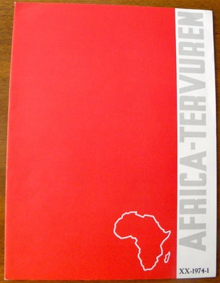 Item #1631 AFRICA-TERVUREN, Vol. XX, No. 1