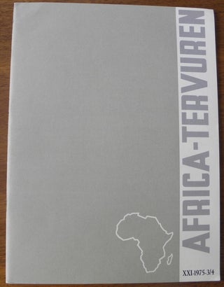Item #1632 AFRICA-TERVUREN, Vol. XXI, Nos. 3/4