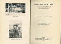 Item #1768 SORCERERS OF DOBU. The Social Anthropology of the Dobu Islander of the Western Pacific. R. f. Fortune, B. Malinowski, intro.