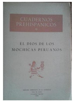 Item #1950 CUADERNOS PREHISPANICOS. Seminario Americanista de la Universidad Casa de Colon Valladolid, ano. IV, No. 4, 1976