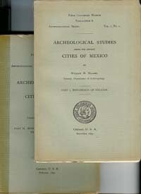 Item #2012 ARCHAEOLOGICAL STUDIES AMONG THE ANCIENT CITIES OF MEXICO. W. Holmes