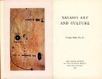 Item #2556 NAVAHO ART AND CULTURE. G. Mills