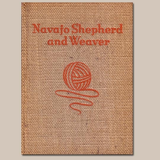 Item #2596 NAVAJO SHEPHERD AND WEAVER. G. Reichard.