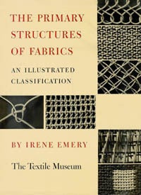 Item #2853 THE PRIMARY STRUCTURE OF FABRICS. An Illustrated Classification. I. Emery
