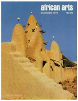Item #4092 AFRICAN ARTS MAGAZINE: A Quarterly Journal, Vol. 03, #4