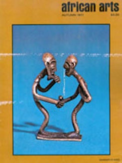 Item #4097 AFRICAN ARTS MAGAZINE: A Quarterly Journal, Vol. 05, #1