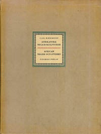 Item #4272 AFRICAN NEGRO SCULPTURES/AFRIKANSE NEGRE-SKULPTURIER. C. Kjersmeier