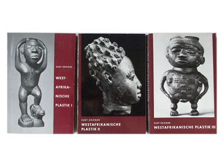 Item #4278 WESTAFRIKANISCHE PLASTIK, Complete set (3 volumes). K. Krieger