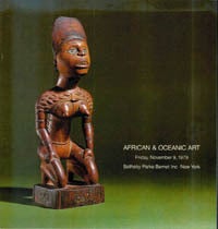 Item #4294 (Auction Catalogue) Sotheby's, November 9, 1979. FINE AFRICAN AND OCEANIC ART