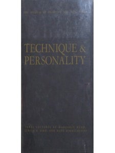 Item #6179 TECHNIQUE AND PERSONALITY IN PRIMITIVE ART. M. Mead, H. Himmelheber, J. Bird
