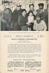 Item #6791 BOLETIN INDIGENISTA, Instituto Interamericano. Volume 1, No. 2 (1941), Volume 2, No. 1 (1942) through Volume 21, No. 3 & 4 (1961).
