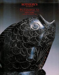 Item #700 (Auction Catalogue) Sotheby's, November 19, 1990. PRE-COLUMBIAN ART