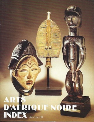 Item #8041 INDEX Nos 1--057. ARTS D'AFRIQUE NOIRE