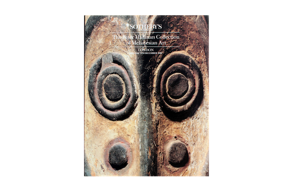 Item #8213 (Auction Catalogue) Sotheby's, December 7, 1992. THE PETER HALLINAN COLLECTION OF MELANESIAN ART