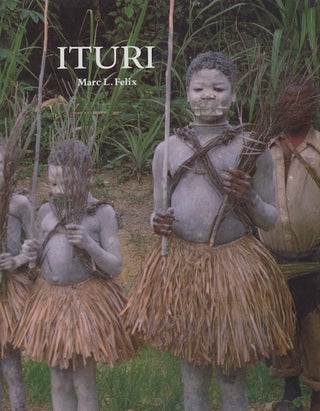 Item #9534 ITURI. The Distribution of Polychrome Masks in Northeast Zaire. M. l. Felix